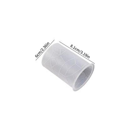 Silikonová forma na svíčky XC230214-2- 10 Vpraskliny 81x60mm