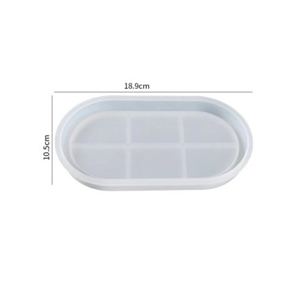 Silikonová forma 527-X242 Dóza Ovál 330x150mm