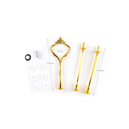 Tiered Tray Holder Gold E35 120/110mm