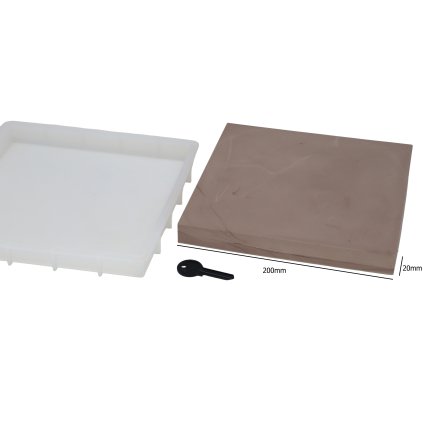 Silikonform Quader 220330-3-1 240x240mm