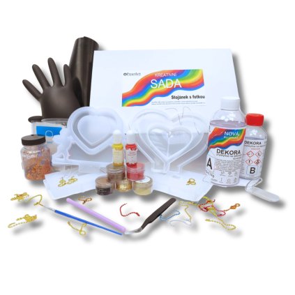 sada na výrobu stojanku s fotkou