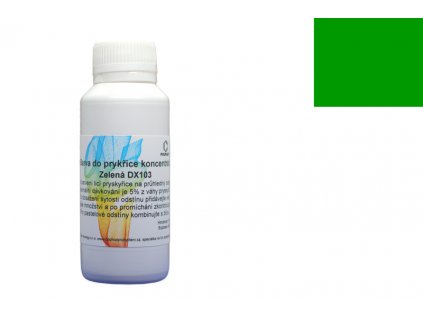 PourArt barva do  licí pryskyřice zelená DX103 100g koncentrát