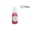 Svítící pigment do pryskyřice YiTeKo Rose Red 05 10ml