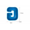 Silikonová forma X312-33 Velké 3D písmeno G 160x135mm