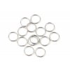 Očko uzávěru na řetízek stříbrné XC00331-25 4mm 20ks