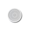 Silicone Mould Small Coaster with Edge Diameter 80 x 10 mm