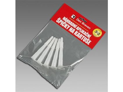 vyr 23758 Den Braven S3121 Nahradni aplikacni koncovky spicky na kartuse silikony tmely NEJBARVY CZ