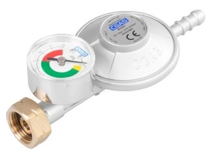 Regulátor tlaku plynu 30mbar s manometrem