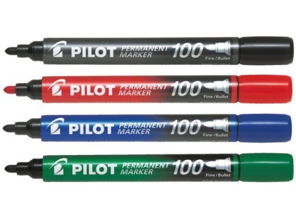 viltstift pilot sca 100 b rond 1mm viltstiften 4902505511097 zwart 2