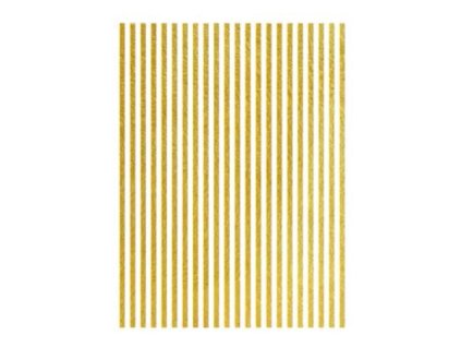 ryzovy papir a3 metalicke prouzky zlate