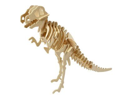 3D dřevěný model dinosaurus