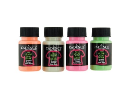 Barva na textil svítící ve tmě, 50 ml