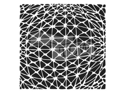 sablona 12 x12 30 5 x 30 5 cm geo netting