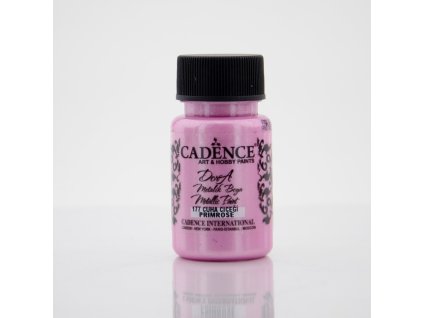 metalicka akrylova barva dora metalic ruzova prim rose 50 ml