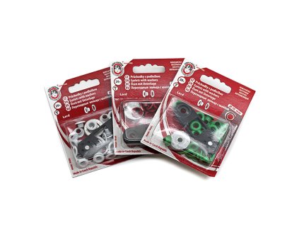 Průchodky s podložkou Ms 5,5x5x10mm (v.5,5) 20ks/karta