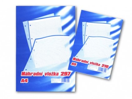 Náhradní vložka do karis bloku A4