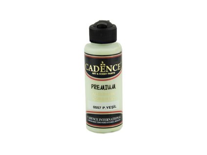 akrylova barva cadence premium 120 ml pastel green pastelova zelena