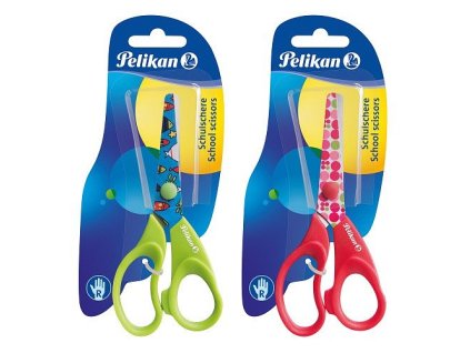 Pelikan - Nůžky pro praváky s kulatou špičkou 13cm
