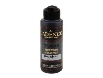 akrylova barva cadence premium 2xl 250 ml black cerna