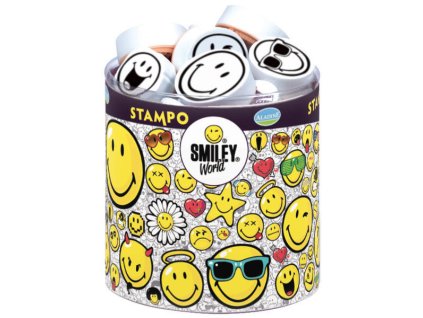 Sada razítek Stampo Smiley, smajlíci
