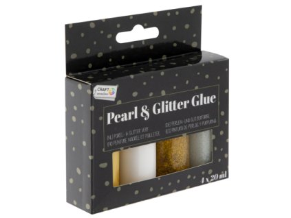 zlatá, stříbrná a bílá