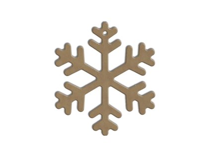 dreveny vyrez k dekoraci gomille zavesny 12 x 13 cm vlocka