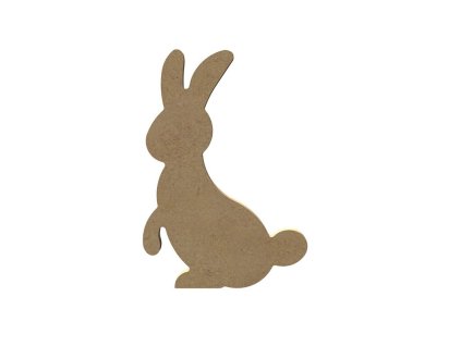 dreveny vyrez k dekoraci gomille 11 x 16 cm kralik