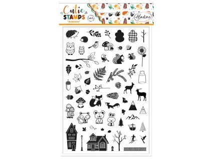 razitka cutie stamps 63 ks podzim