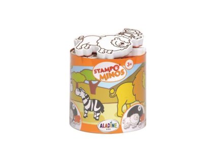 detska razitka stampo minos 10 ks safari