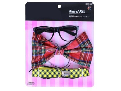 Motýlek, brýle a kšandy - 725874