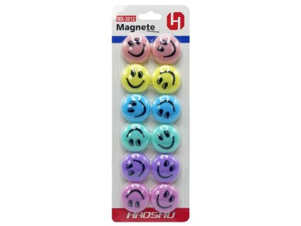Magnet smile - 12 ks - PK19-5