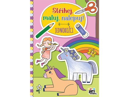 0006806 strihej maluj nalepuj jednorozci