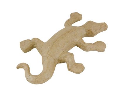 Kartonový předmět S ještěrka 16,5x31x4,5cm