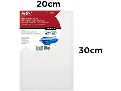 Malířské plátno, bílé, různé velikosti