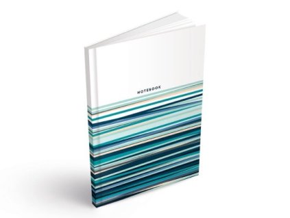 Záznamní kniha A5 - bez linek - 100 listů 7501565