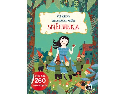 0007801 pohadkova samolepkova knizka snehurka
