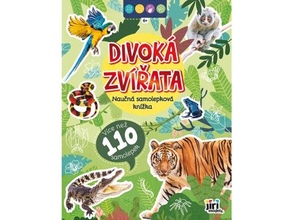 0008195 naucna samolepkova knizka 6 divoka zvirata