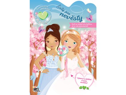 0008406 tvarovane oblekani se samolepkami saty na svatbu