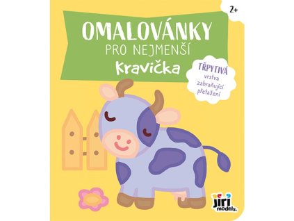 Omalovánky pro nejmenší Kravička