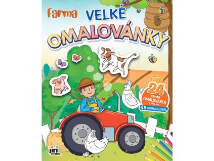 0008476 velke omalovanky farma