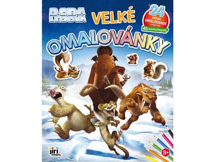 0008473 velke omalovanky doba ledova