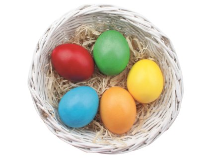 Barvy na vejce za studena, různé druhy