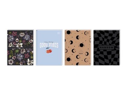 Záznamní kniha A6 70g 96l čistá