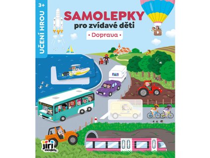 0008620 samolepky pro zvidave deti doprava