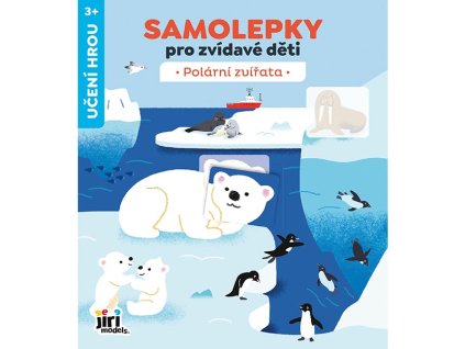 0008629 samolepky pro zvidave deti polarni zvirata