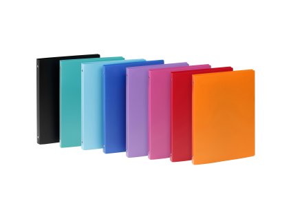 Viquel, Kroužkový pořadač Essentiel Recycle, 4 kroužkový, A4, 2.5 cm, mix barev