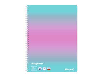 Pelikan - Blok spirálový A4/80 listů, čtvereček