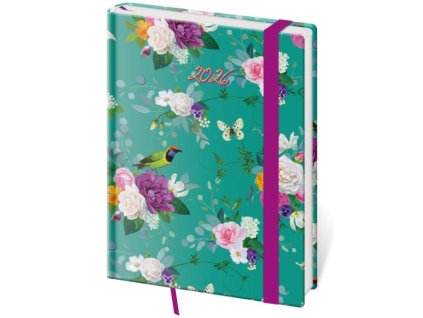 Denní diář B6 Vario s gumičkou