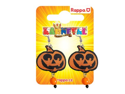 Náušnice Halloween - dýně
