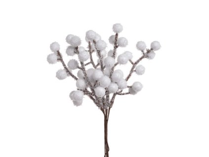 17615a83c6c9499b9f3c8ef32eaa545b 162can9381 pik z osniezonymi kulkami 6szt pecz 16cm 480 48 pcs white white